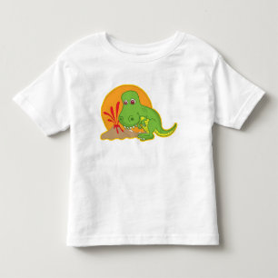 Camiseta De Bebé Dino grande