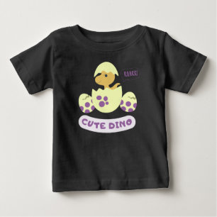 Camiseta De Bebé Dino lindo