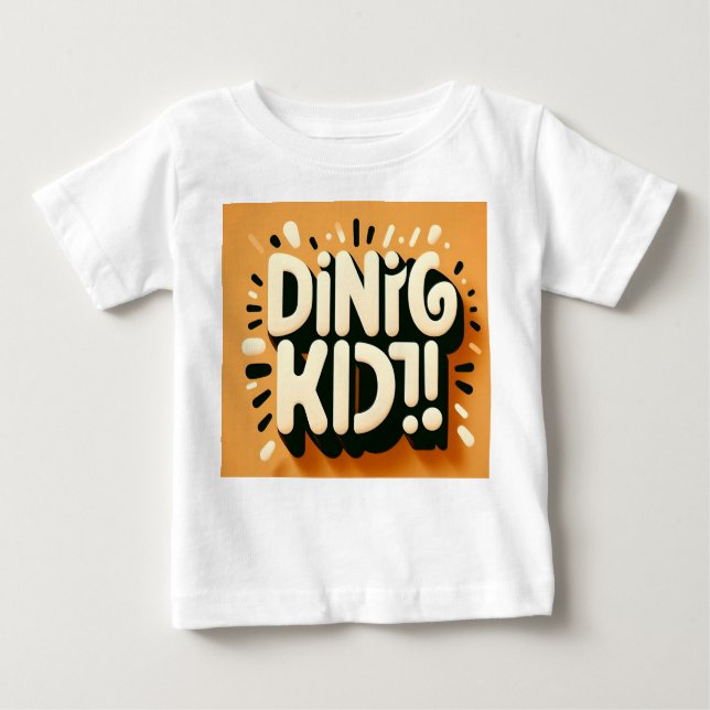 Camiseta De Bebé Dino-mite Baby (Anverso)