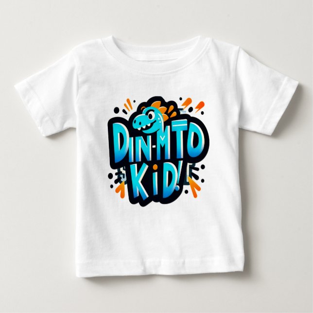 Camiseta De Bebé Dino-mite Baby (Anverso)