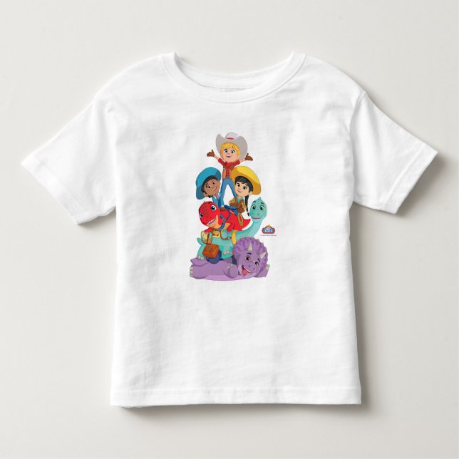 Camiseta De Bebé Dino Ranch Friends (Anverso)