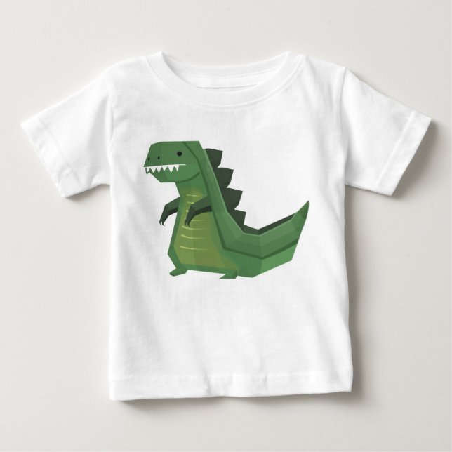 Camiseta De Bebé Dino (T-Rex) Hoodie (Anverso)