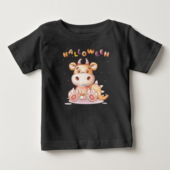 Camiseta De Bebé Dino Toddler (Anverso)