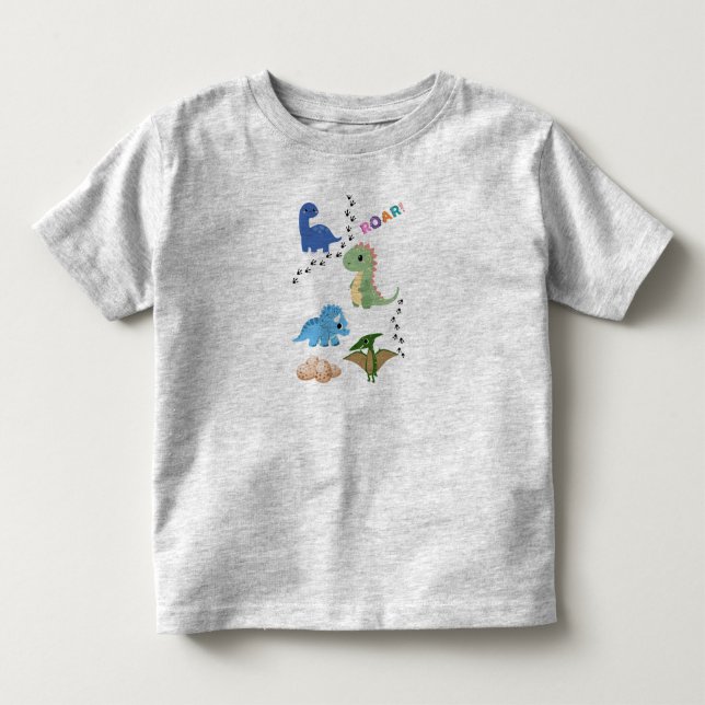Camiseta De Bebé Dinos (Anverso)