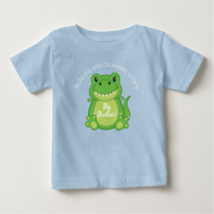Camiseta De Bebé Dinosaur Baby Shower T-Rex