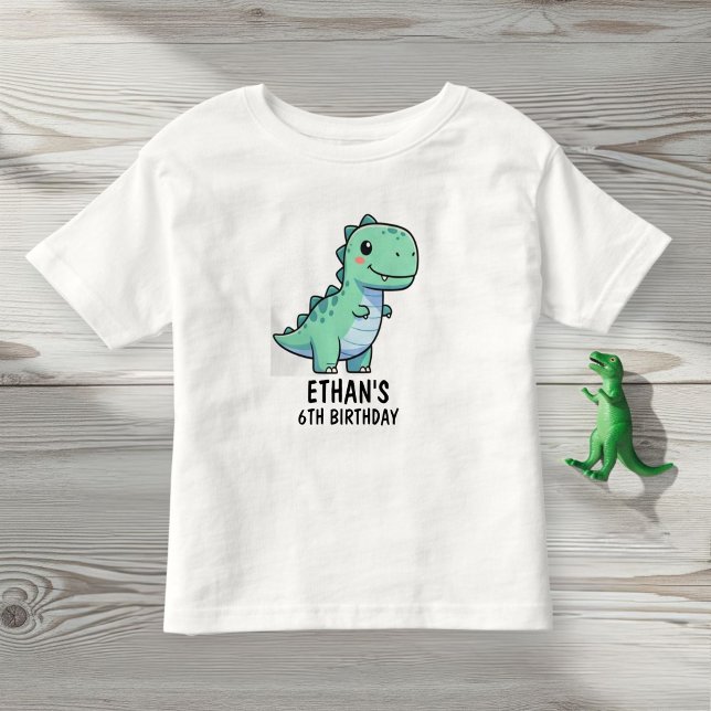 Camiseta De Bebé Dinosaur Birthday T-Shirt (Subido por el creador)