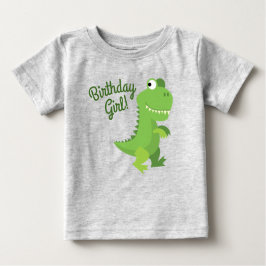 Camiseta De Bebé Dinosaur T-rex Kids Primer cumpleaños Fiesta de Di