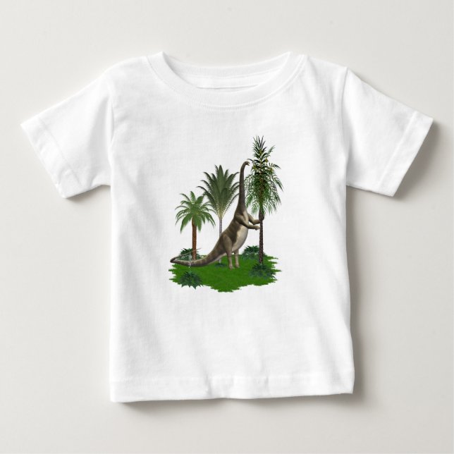Camiseta De Bebé Dinosaurio (Anverso)