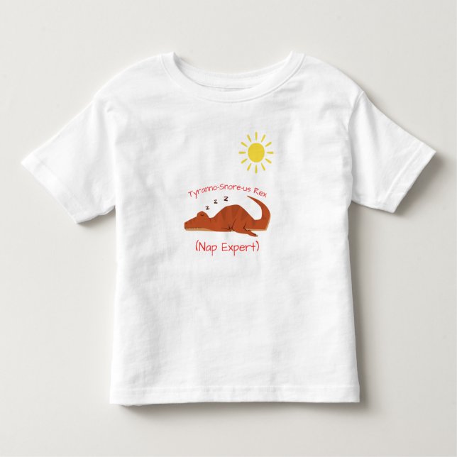 Camiseta De Bebé Dinosaurio (Anverso)
