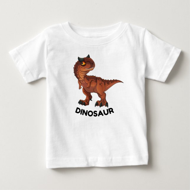Camiseta De Bebé Dinosaurio  (Anverso)