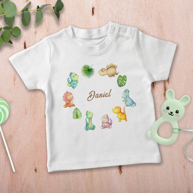 Camiseta De Bebé Dinosaurio (Subido por el creador)