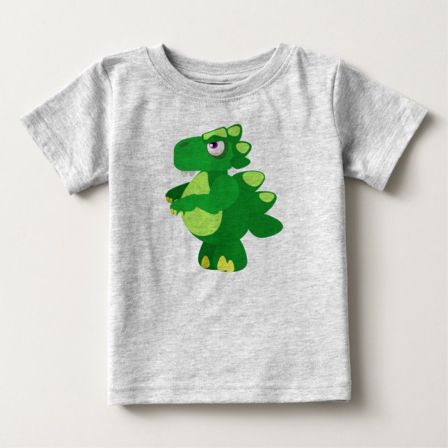 Camiseta De Bebé Dinosaurio (Anverso)