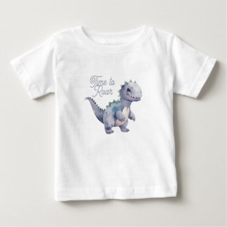 Camiseta De Bebé Dinosaurio Adorable