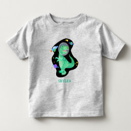 Camiseta De Bebé Dinosaurio Astronauta Espacio Exterior