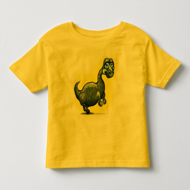 Camiseta De Bebé Dinosaurio bebé (Anverso)
