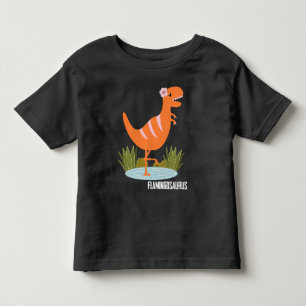 Camiseta De Bebé Dinosaurio corto Flamingo Reptiles zoológico aman