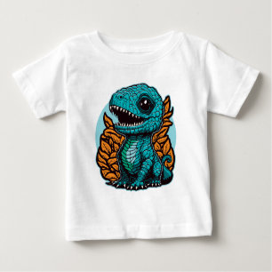 Camiseta De Bebé Dinosaurio de bebé lindo