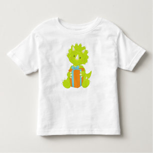 Camiseta De Bebé Dinosaurio de cumpleaños, dinosaurio Fiesta, Gorra