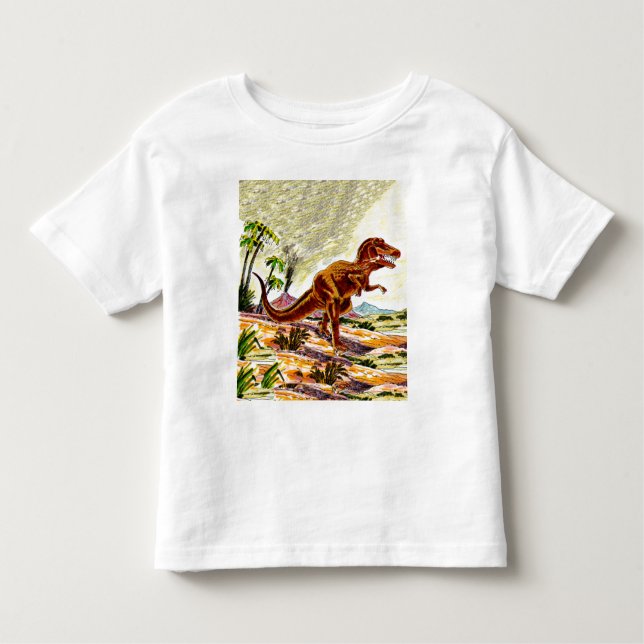 Camiseta De Bebé Dinosaurio de Rex del Tyrannosaurus (Anverso)
