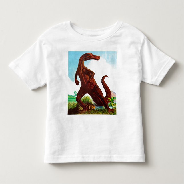 Camiseta De Bebé Dinosaurio del Hadrosaurus (Anverso)