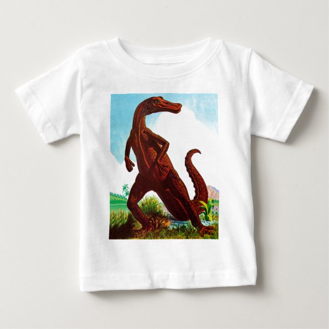 Camiseta De Bebé Dinosaurio del Hadrosaurus (Anverso)