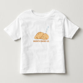 Camiseta De Bebé Dinosaurio Durmiendo – Ilustración de Café Dino Ac
