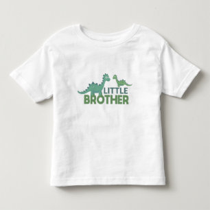 Camiseta De Bebé Dinosaurio Hermano Pequeño Lindo