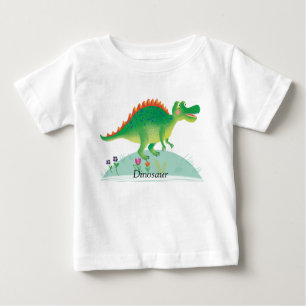Camiseta De Bebé Dinosaurio lindo