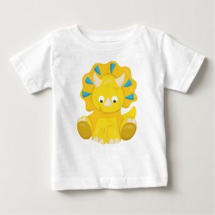 Camiseta De Bebé Dinosaurio lindo, dinosaurio bebé, Dino, tricerato