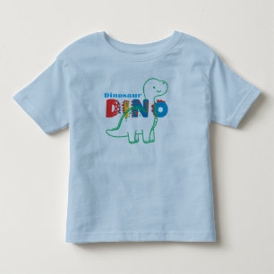 Camiseta De Bebé Dinosaurio Lindo Personaliza Niños
