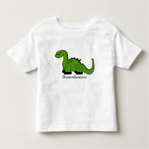Camiseta De Bebé Dinosaurio "Shamrockasaurus "