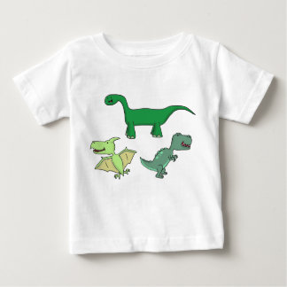 Camiseta De Bebé Dinosaurios