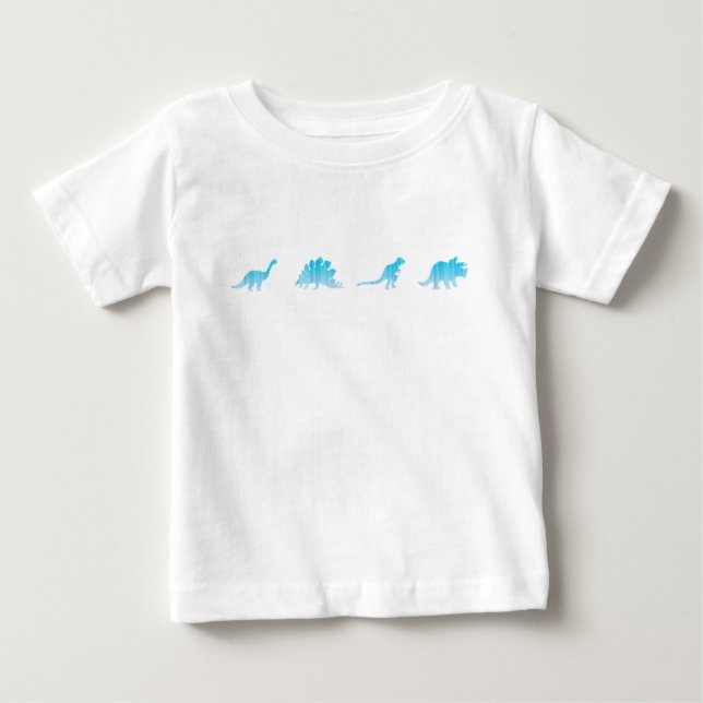 Camiseta De Bebé Dinosaurios (Anverso)