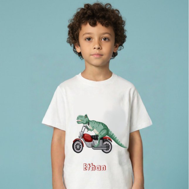 Camiseta De Bebé Dinosaurios nombre personalizado (Subido por el creador)