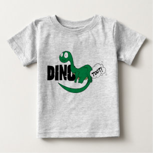 Camiseta De Bebé DinoToot: Bebé Bronto