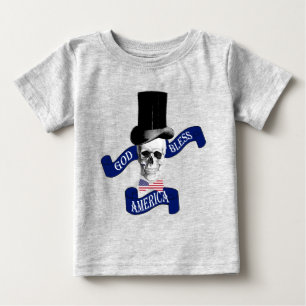 Camiseta De Bebé Dios bendiga a Estados Unidos
