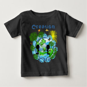 Camiseta De Bebé Dios es verde~Ganador del PREMIO TBA personalizado