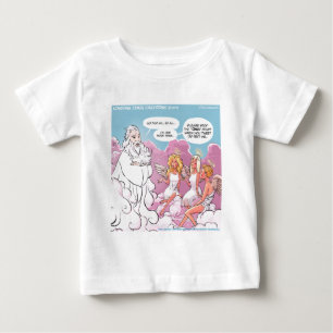 Camiseta De Bebé Dios Mío (OMG) Ángeles Texto Divertido