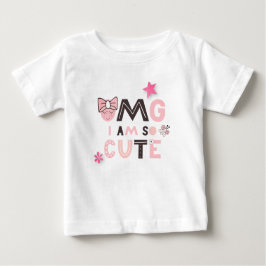 Camiseta De Bebé Dios mío, soy una chica tan guapa, una cita gracio