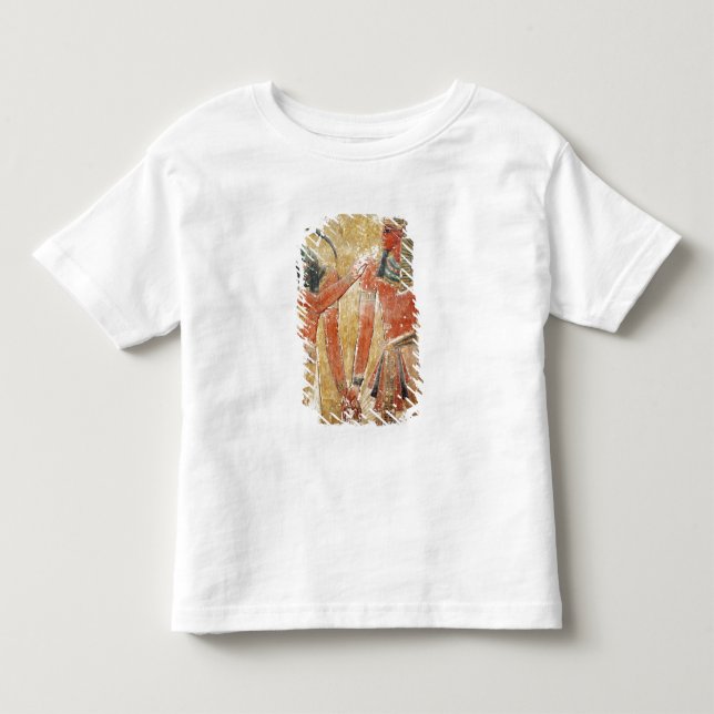 Camiseta De Bebé Dios Thoth con Seti I en la tumba de Seti (Anverso)