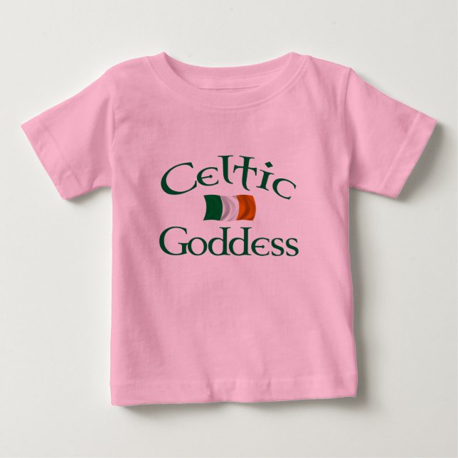 Camiseta De Bebé Diosa céltica (Anverso)
