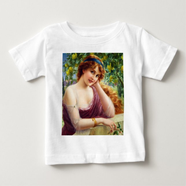 Camiseta De Bebé Diosa de otoño del verano (Anverso)