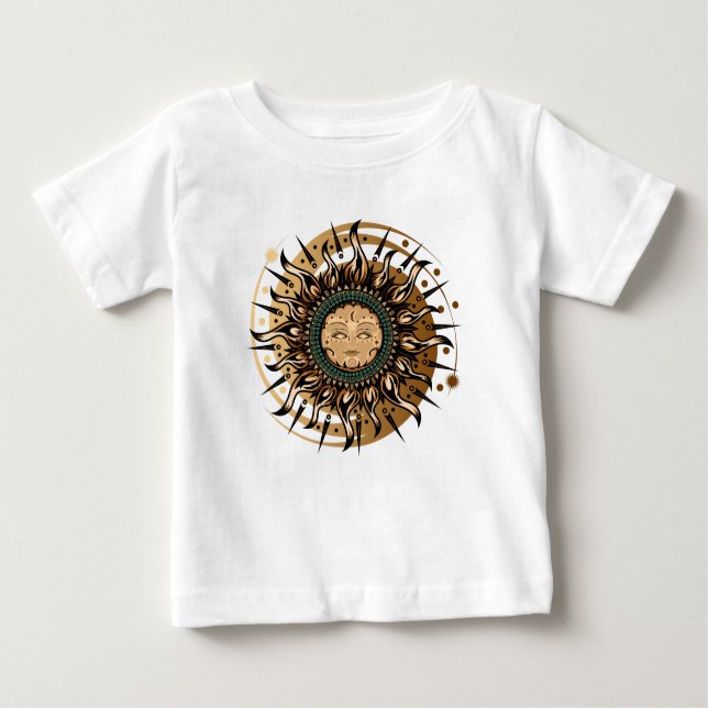 Camiseta De Bebé Diosa de Sun (Anverso)