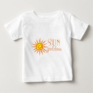 Camiseta De Bebé Diosa de Sun