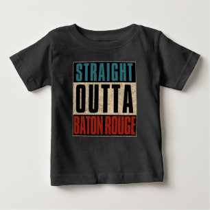 Camiseta De Bebé Directamente de Baton Rouge Louisiana LA