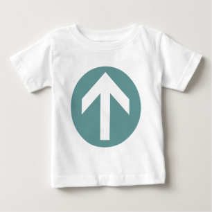 Camiseta De Bebé Disco de flecha