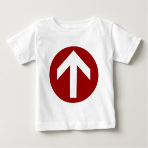 Camiseta De Bebé Disco de flecha