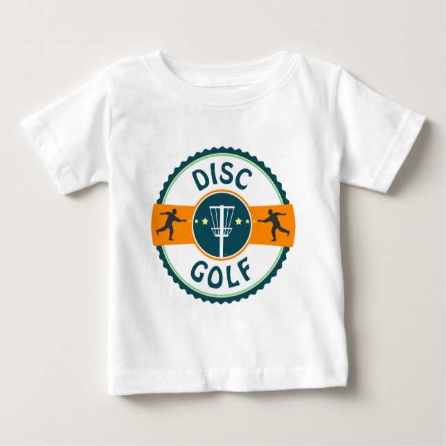 Camiseta De Bebé Disco de golf (Anverso)