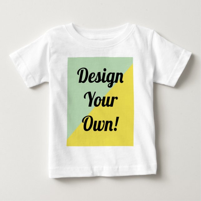 Camiseta De Bebé Diseñar tu regalo personalizado (Anverso)