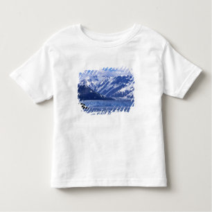 Camiseta De Bebé Disenchantment Bay y Hubbard Glacier,